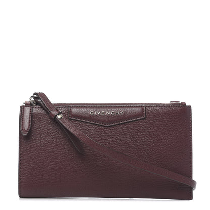 Givenchy Grained Goatskin Antigona Crossbody Oxblood 1 of 12
