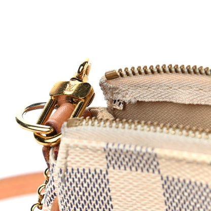 Louis Vuitton Damier Azur Pochette Milla 10 of 12