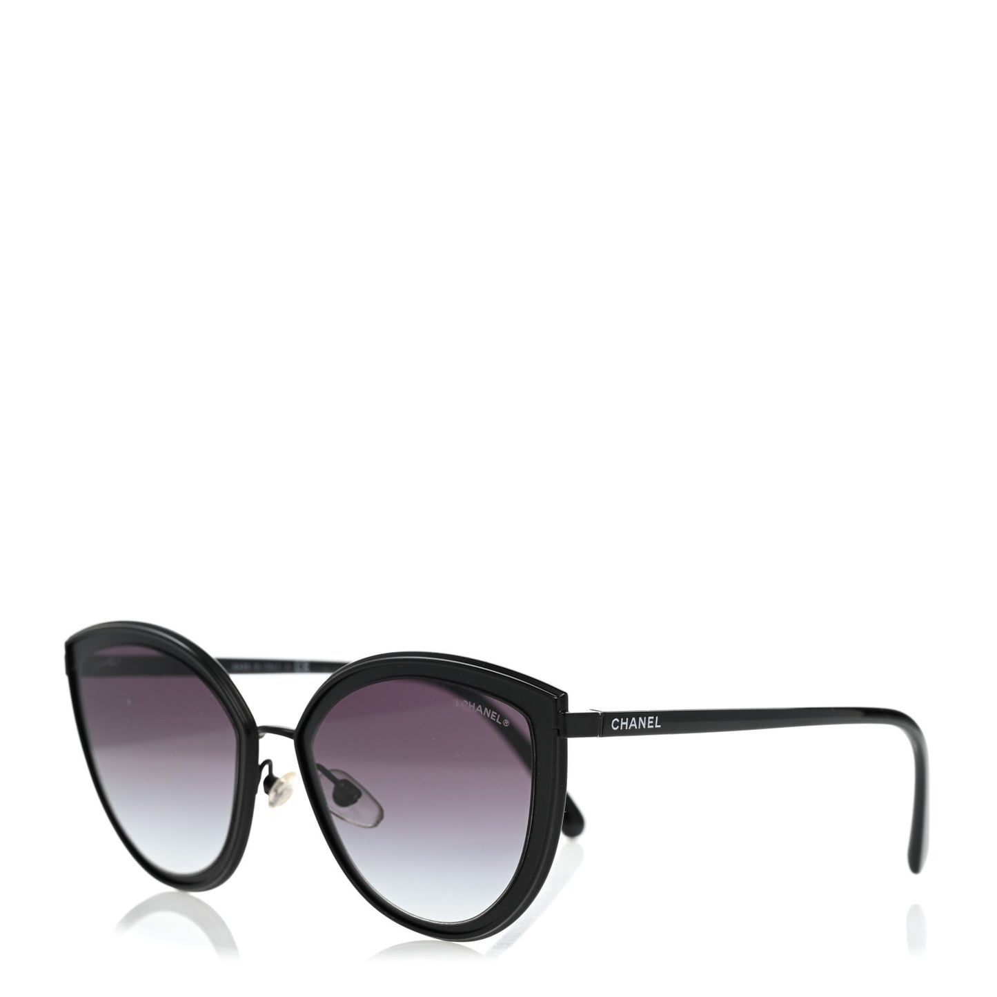 Cat Eye Sunglasses 4222 Black