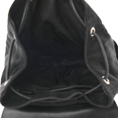 Gucci Calfskin Canvas Backpack Black 5 of 10