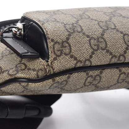 Gucci GG Supreme Monogram Belt Bag Black 9 of 11