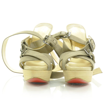 Christian Louboutin Canvas Toutenkaboucle 150 Sandals 39 2 of 6