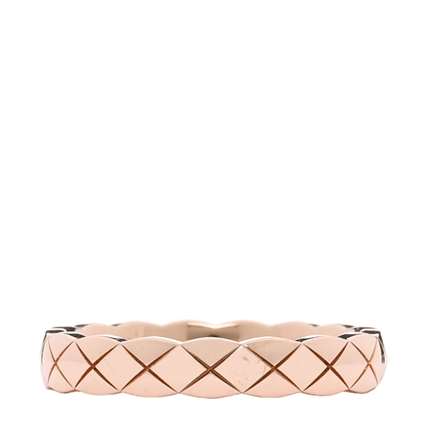 18K Beige Gold Mini Coco Crush Ring 50 5.25