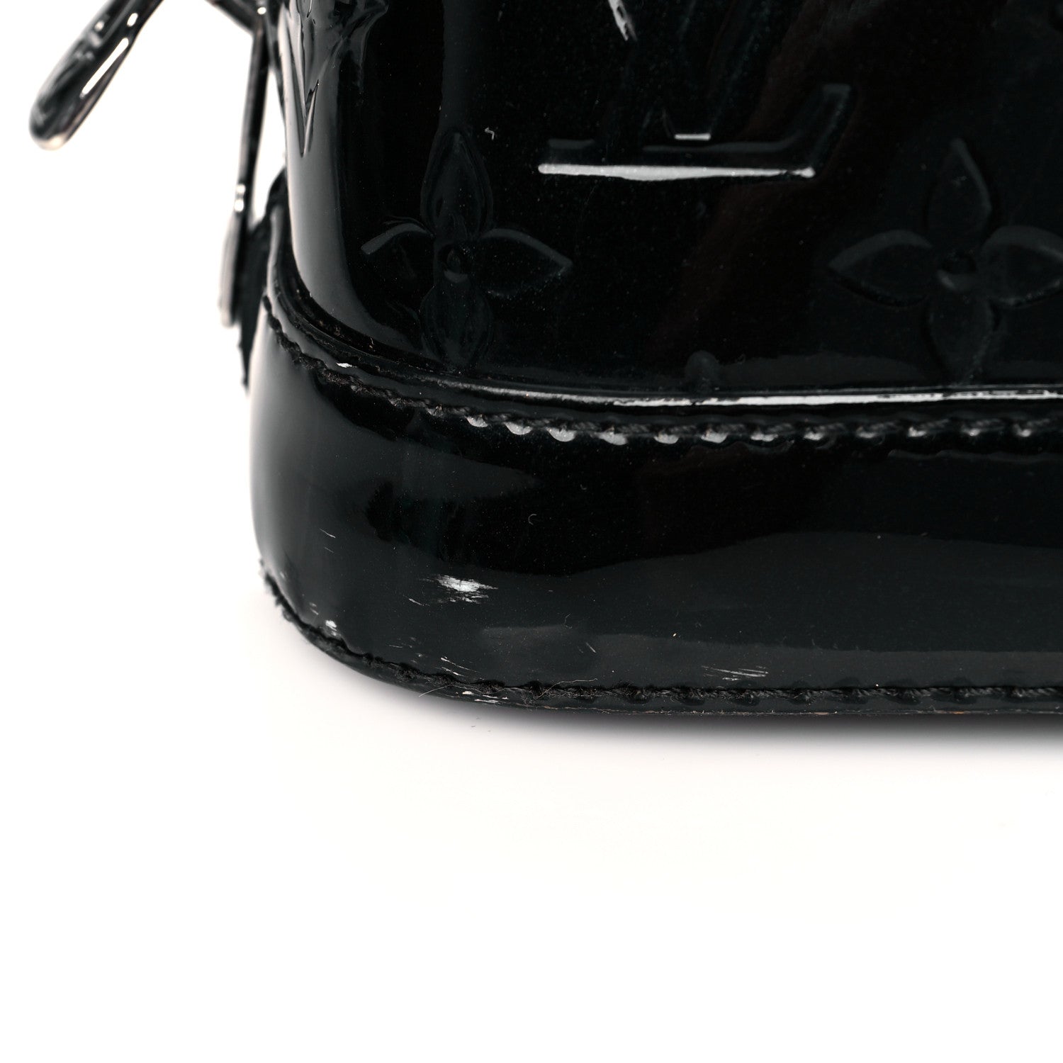 Louis Vuitton Vernis Alma BB Noir Magnetique 12 of 18