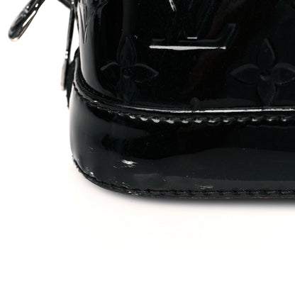 Louis Vuitton Vernis Alma BB Noir Magnetique 12 of 18