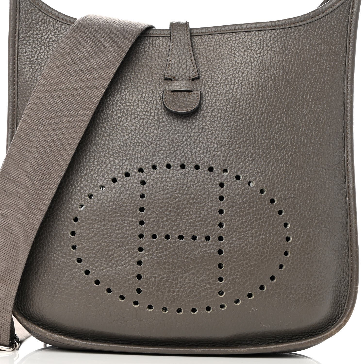 Hermes Taurillon Clemence Evelyne III PM Etain 8 of 18