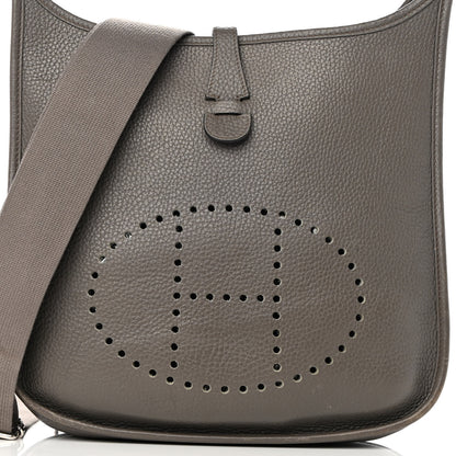 Hermes Taurillon Clemence Evelyne III PM Etain 8 of 18