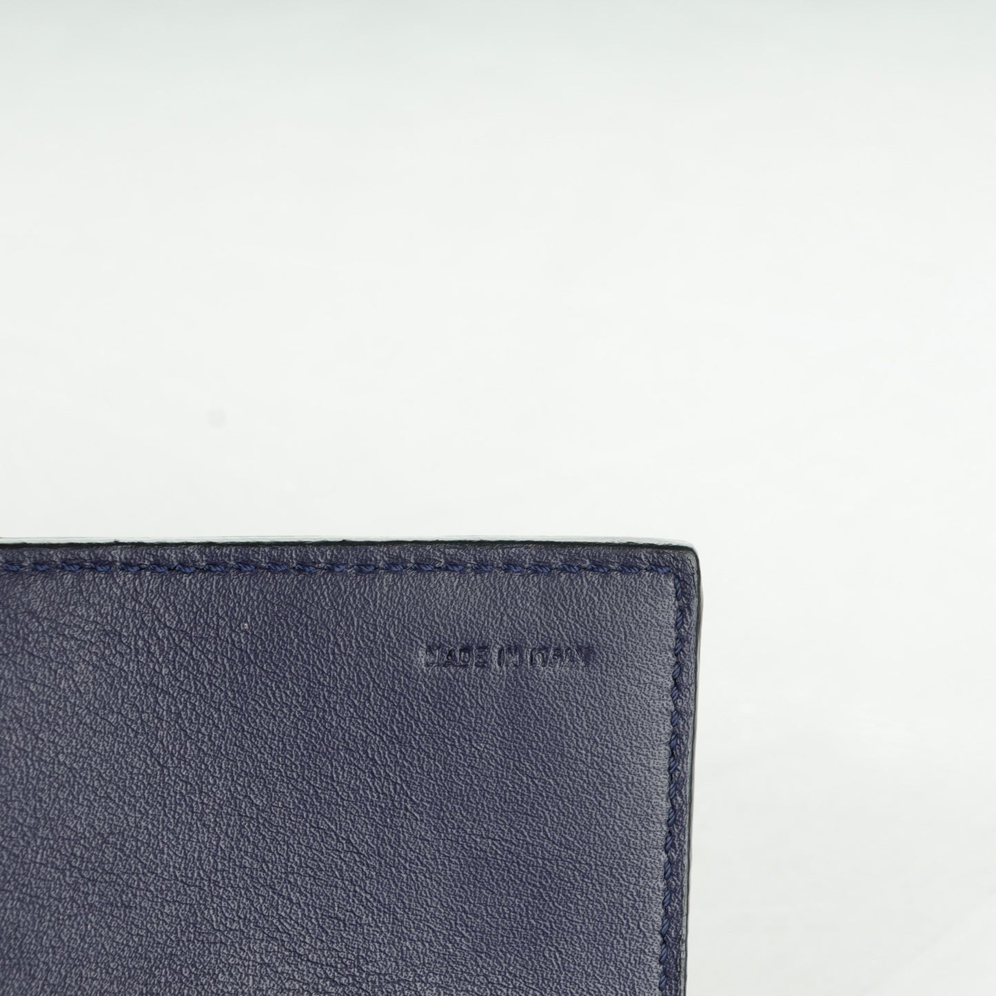 Patent Zucchino Continental Wallet Navy