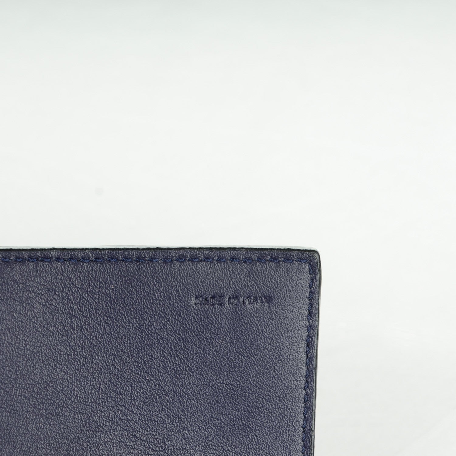 Fendi Patent Zucchino Continental Wallet Navy 7 of 9