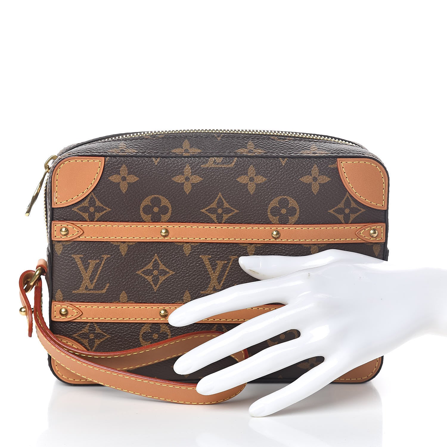 Louis Vuitton Monogram Soft Trunk Pouch 2 of 8