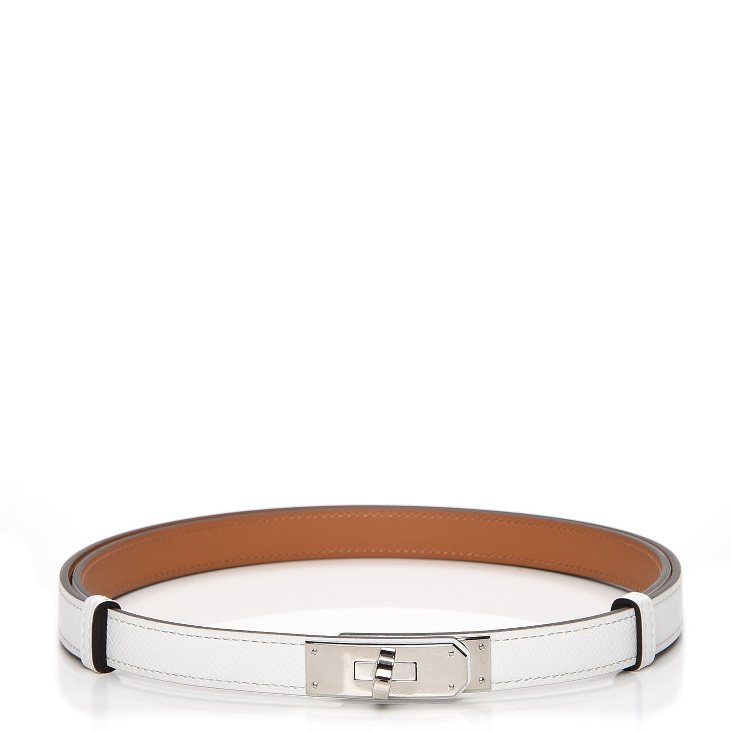 Epsom Kelly Belt White