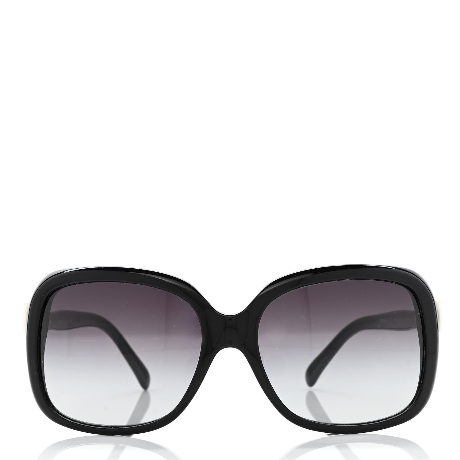 Chanel Acetate CC Bow Sunglasses 5171 Black White 2 of 8