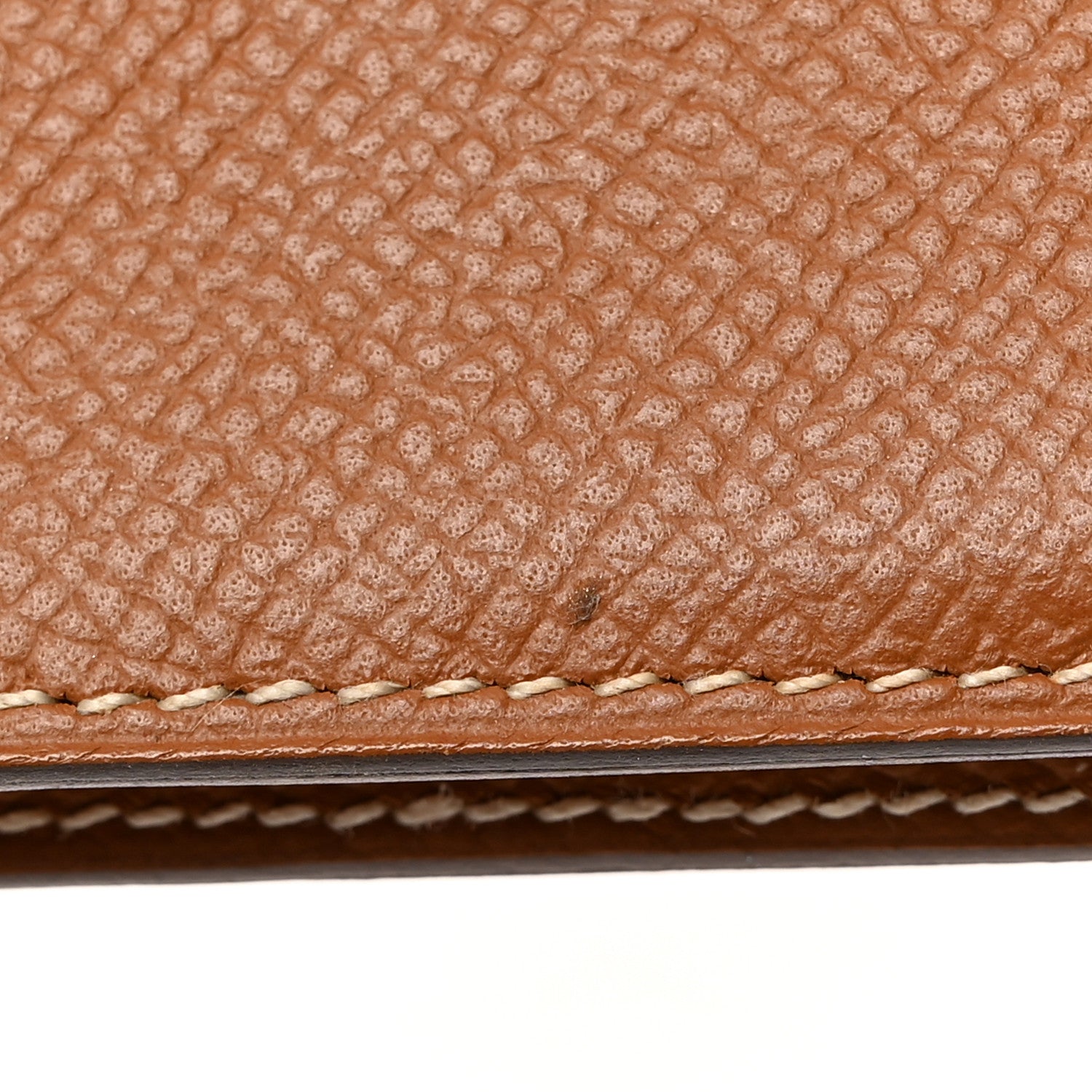 Hermes Epsom Bearn Gusset Wallet Gold 9 of 9
