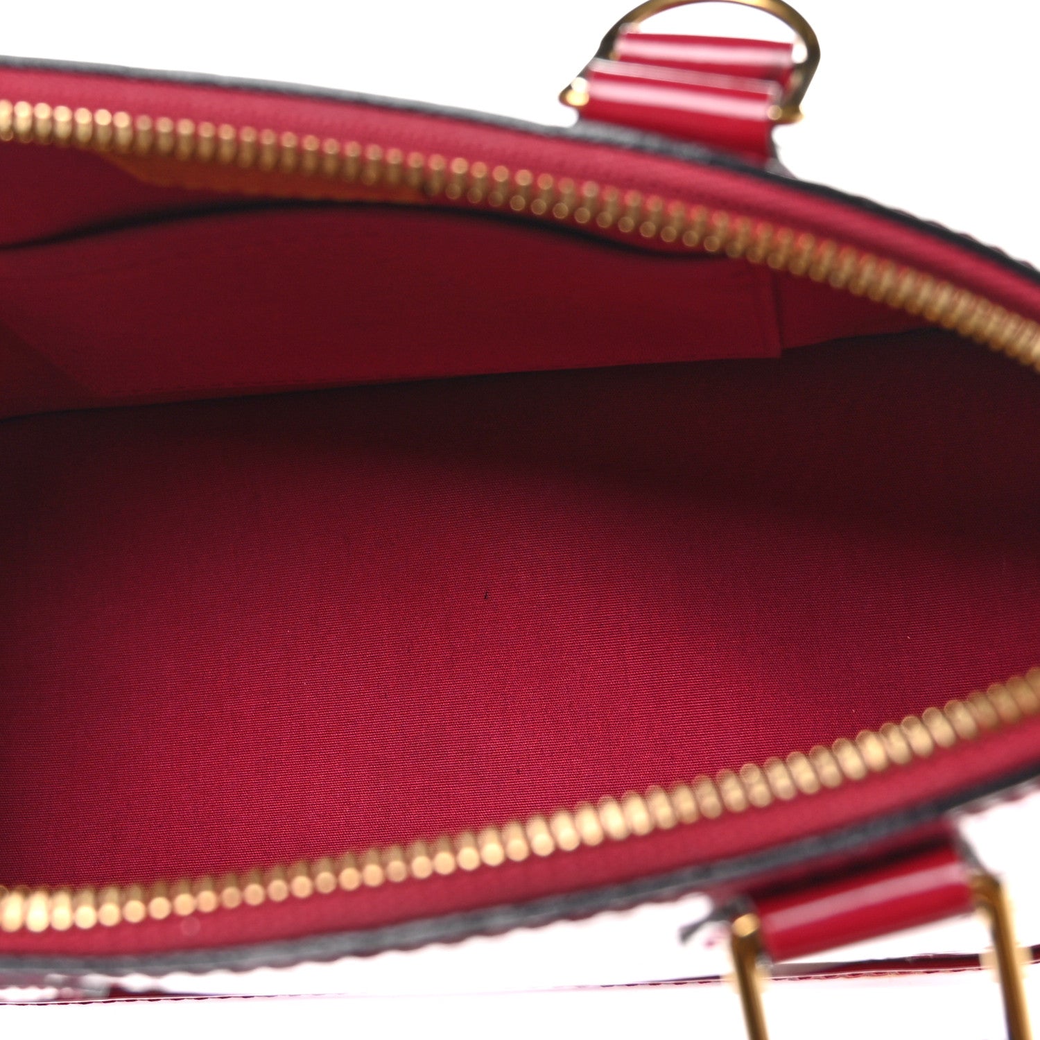 Louis Vuitton Vernis Alma BB Rose Indien 5 of 11