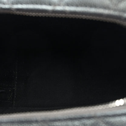 Chanel Metallic Caviar Small Coco Curve Vanity Bag Black Ruthenium 9 of 19