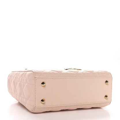 Christian Dior Lambskin Cannage Small Lucky Badges My Lady Dior Light Pink 4 of 11