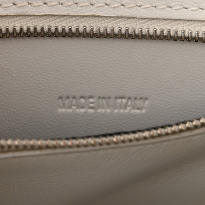 Balenciaga Shiny Box Calfskin Tonal B Small Hourglass Top Handle Bag White 7 of 18