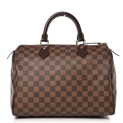 Louis Vuitton Damier Ebene Speedy 30 1 of 7