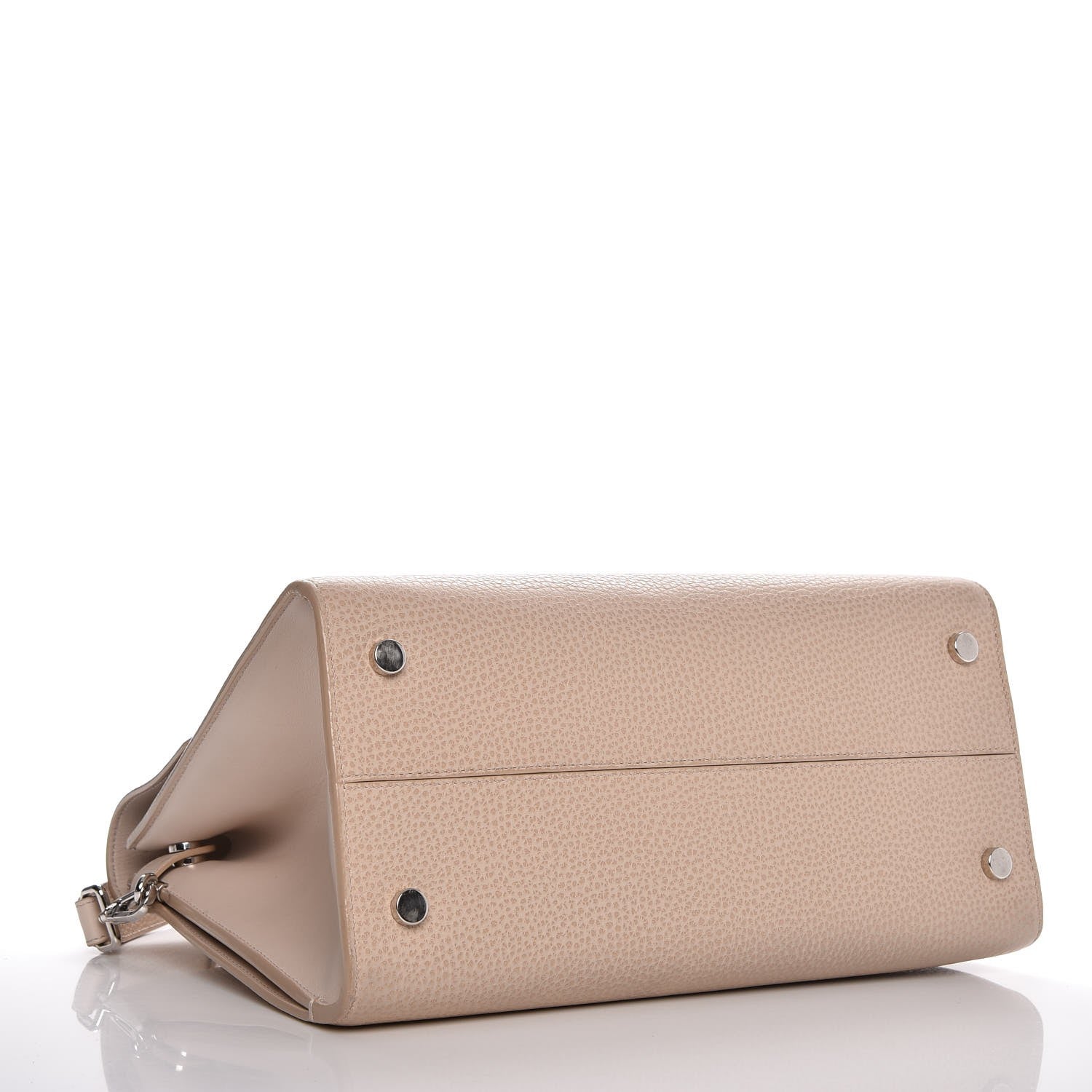 Christian Dior Grained Calfskin Medium Diorever Flap Tapioca 5 of 8