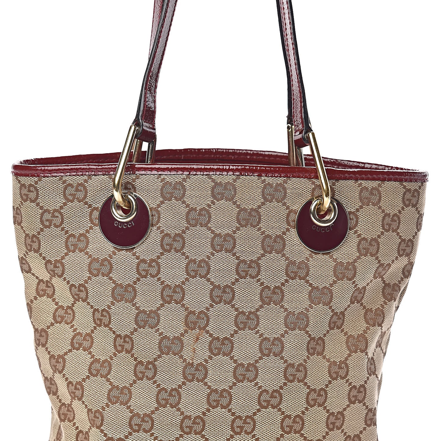 Monogram Small Eclipse Tote Red