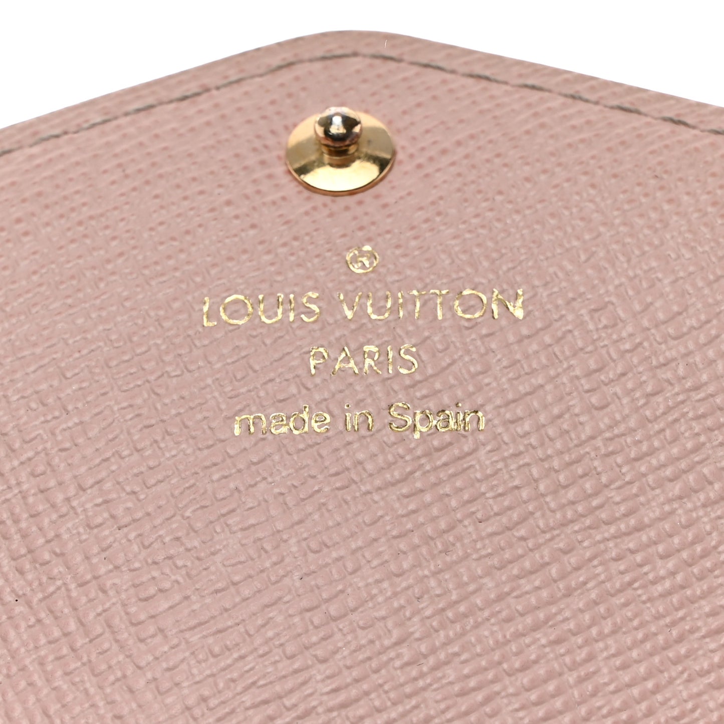 Damier Ebene Sarah Wallet NM Rose Ballerine