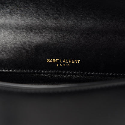 Saint Laurent Calfskin Small Datcha Satchel Bag Black 10 of 11