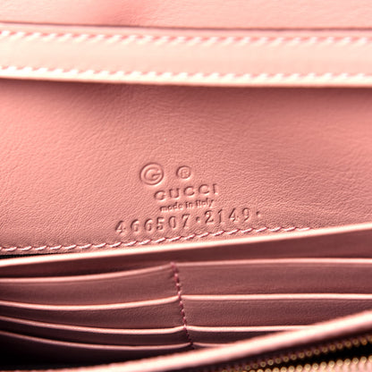Gucci Microguccissima Crossbody Wallet Soft Pink 6 of 8