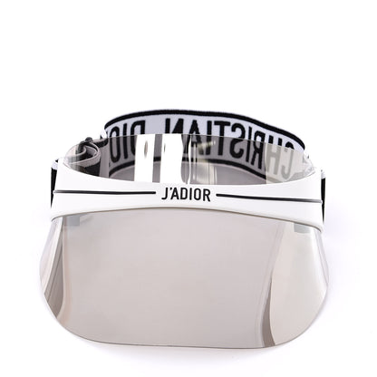 Christian Dior Mirrored DiorClub1 Sun Visor Silver 3 of 6