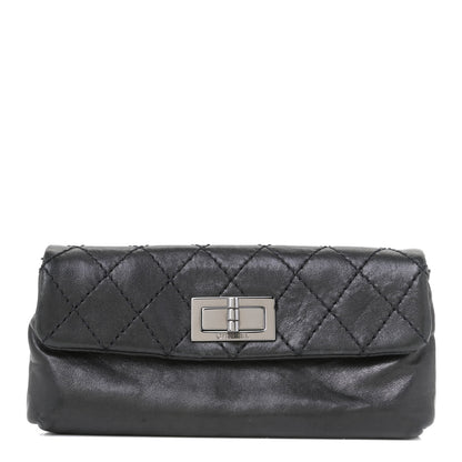 Chanel Lambskin Quilted 2.55 Reissue Pouch Black 1 of 4