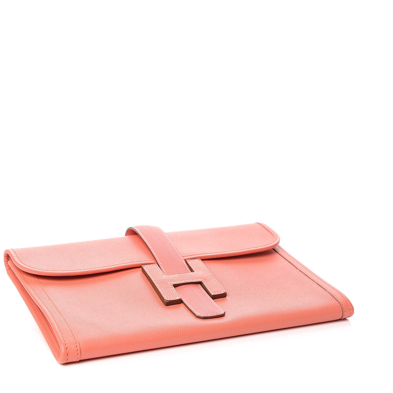 Hermes Epsom Jige PM Clutch Crevette 4 of 10