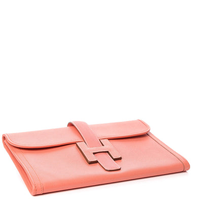 Hermes Epsom Jige PM Clutch Crevette 4 of 10