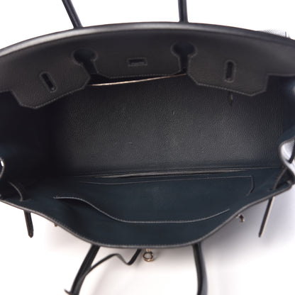 Hermes Togo Birkin 35 Bleu Ocean 7 of 39