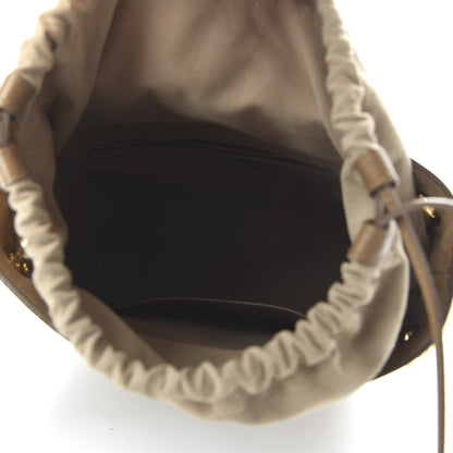 Chloe Smooth Calfskin Small Roy Bucket Bag Nut 5 of 9