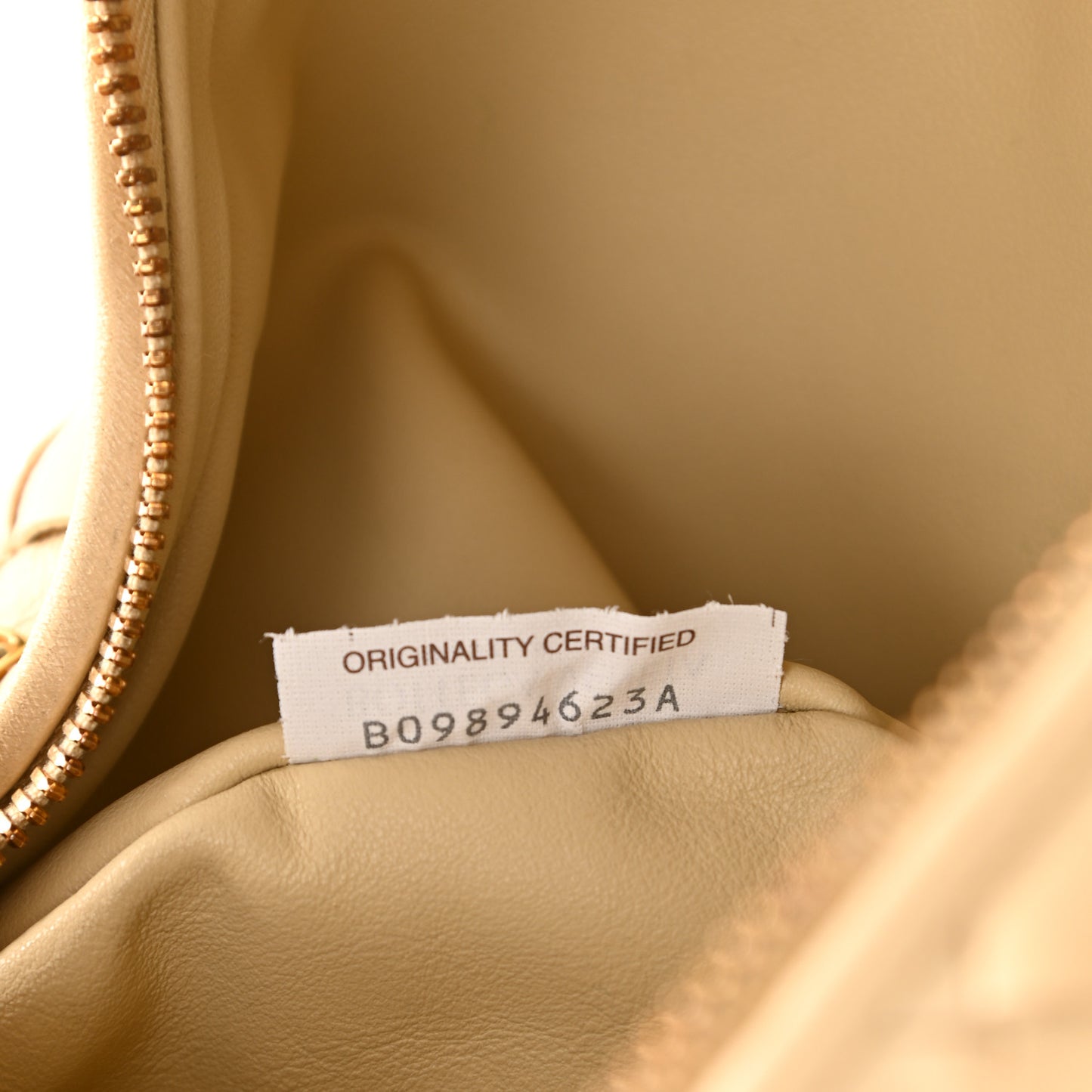 Nappa Intrecciato Teen Jodie Hobo Porridge