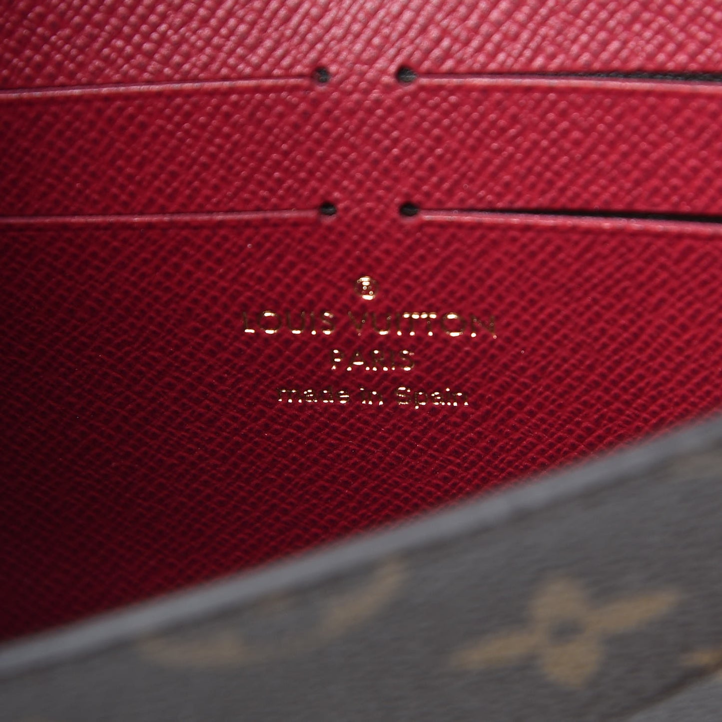 Monogram Jeanne Wallet Fuchsia