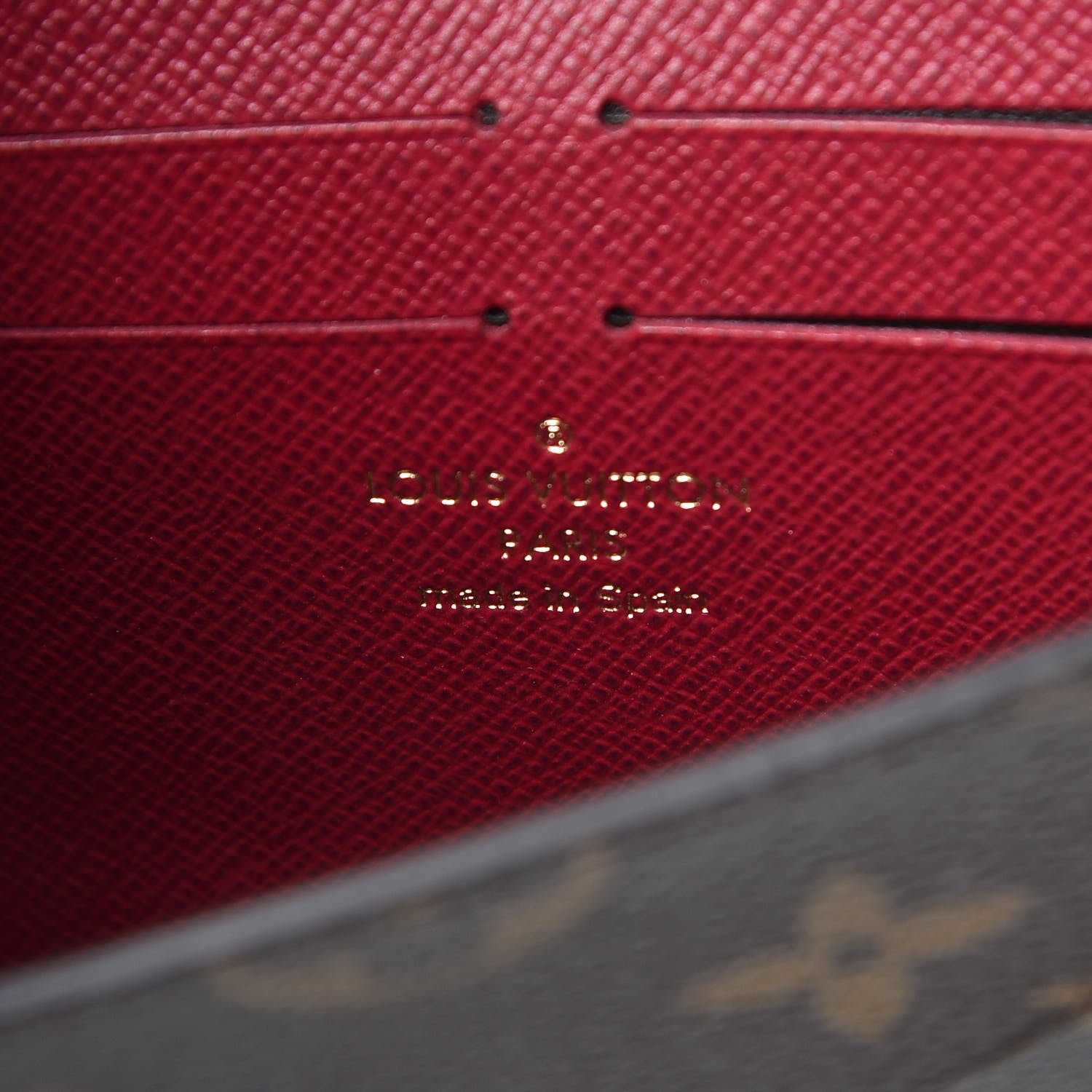 Louis Vuitton Monogram Jeanne Wallet Fuchsia 8 of 9