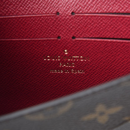 Louis Vuitton Monogram Jeanne Wallet Fuchsia 8 of 9