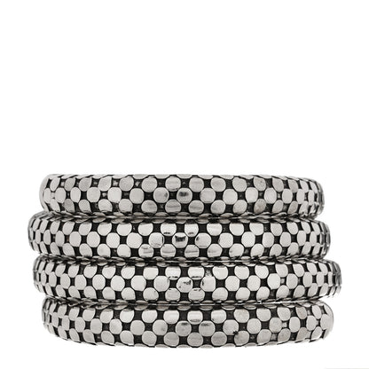 John Hardy Sterling Silver Dot Triple Coil Bracelet 1 of 5