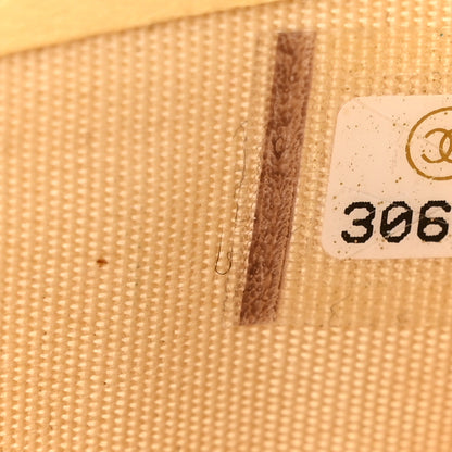 Chanel Lambskin Quilted Card Holder Yellow 7 of 14