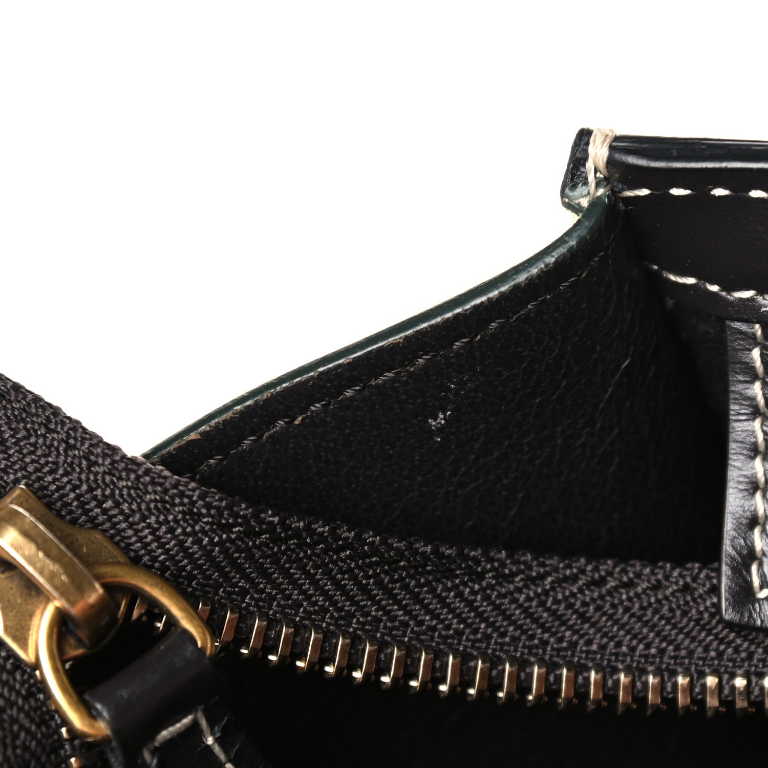 Celine Satin Calfskin Nano Tri-Color Luggage Light Emerald 10 of 13