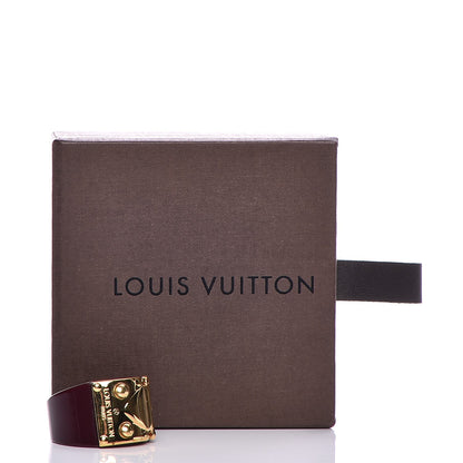 Louis Vuitton Lock Me Ring 6.5 M Amarante 5 of 5