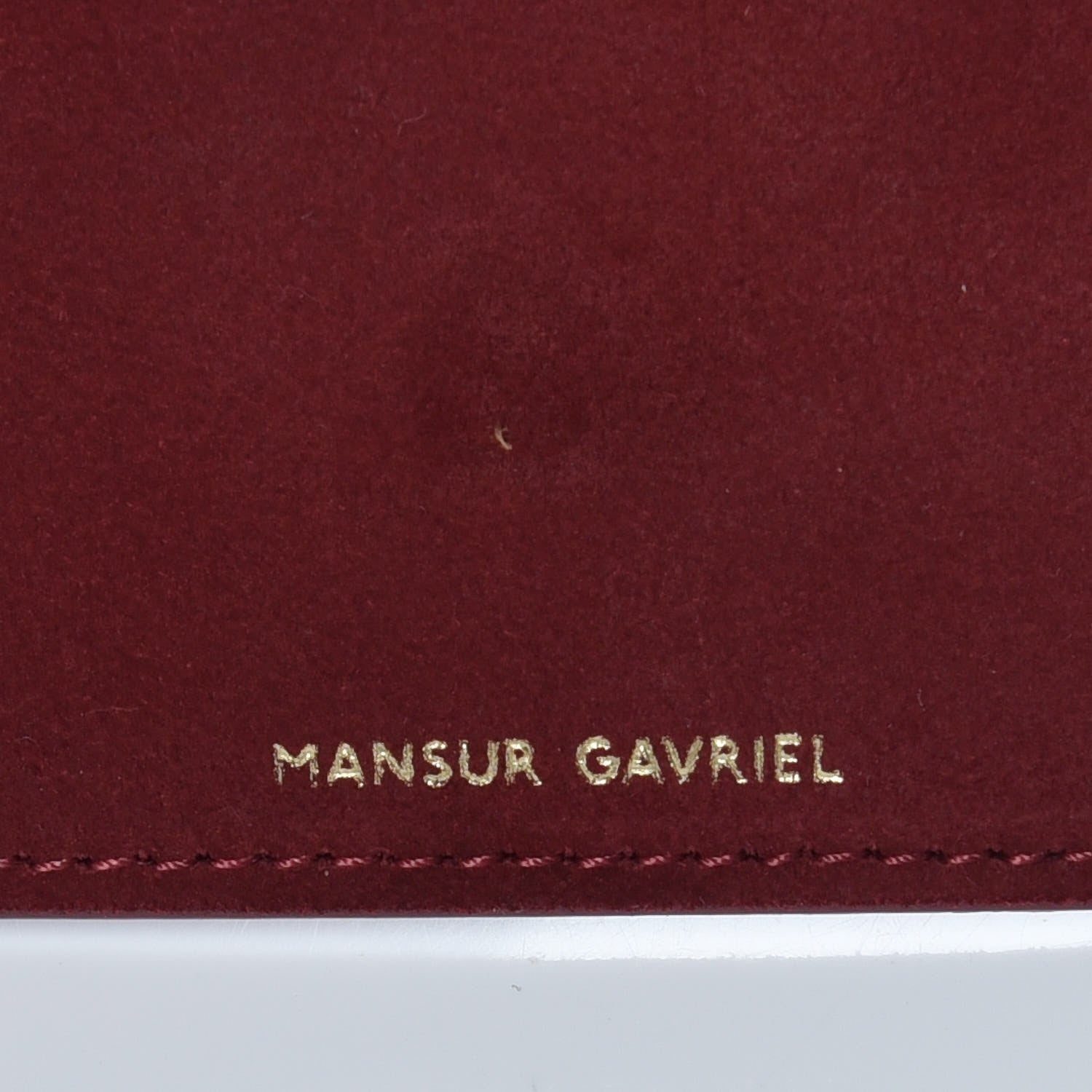 Mansur Gavriel Suede Bucket Bag Rococo 8 of 14