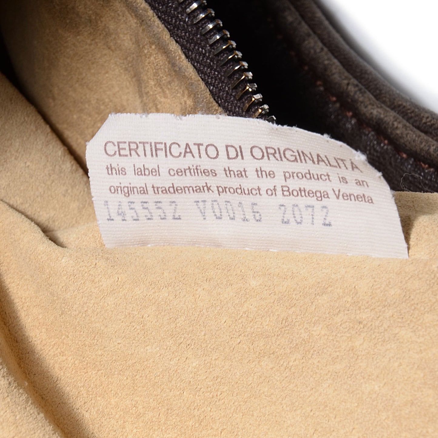 Nappa Intrecciato Ball Hobo Ebano