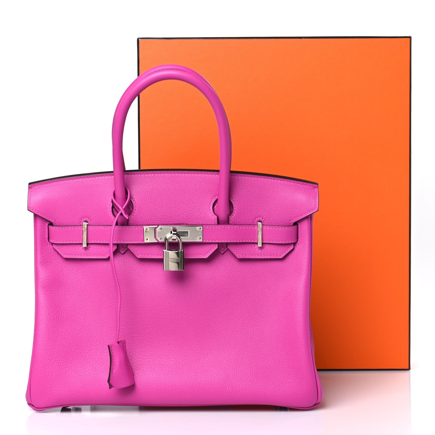 Taurillon Novillo Birkin 30 Magnolia
