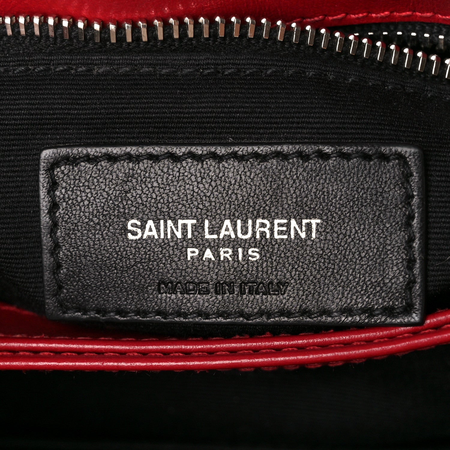 Saint Laurent Calfskin Y Quilted Monogram Toy Loulou Crossbody Bag New Lipstick 7 of 13