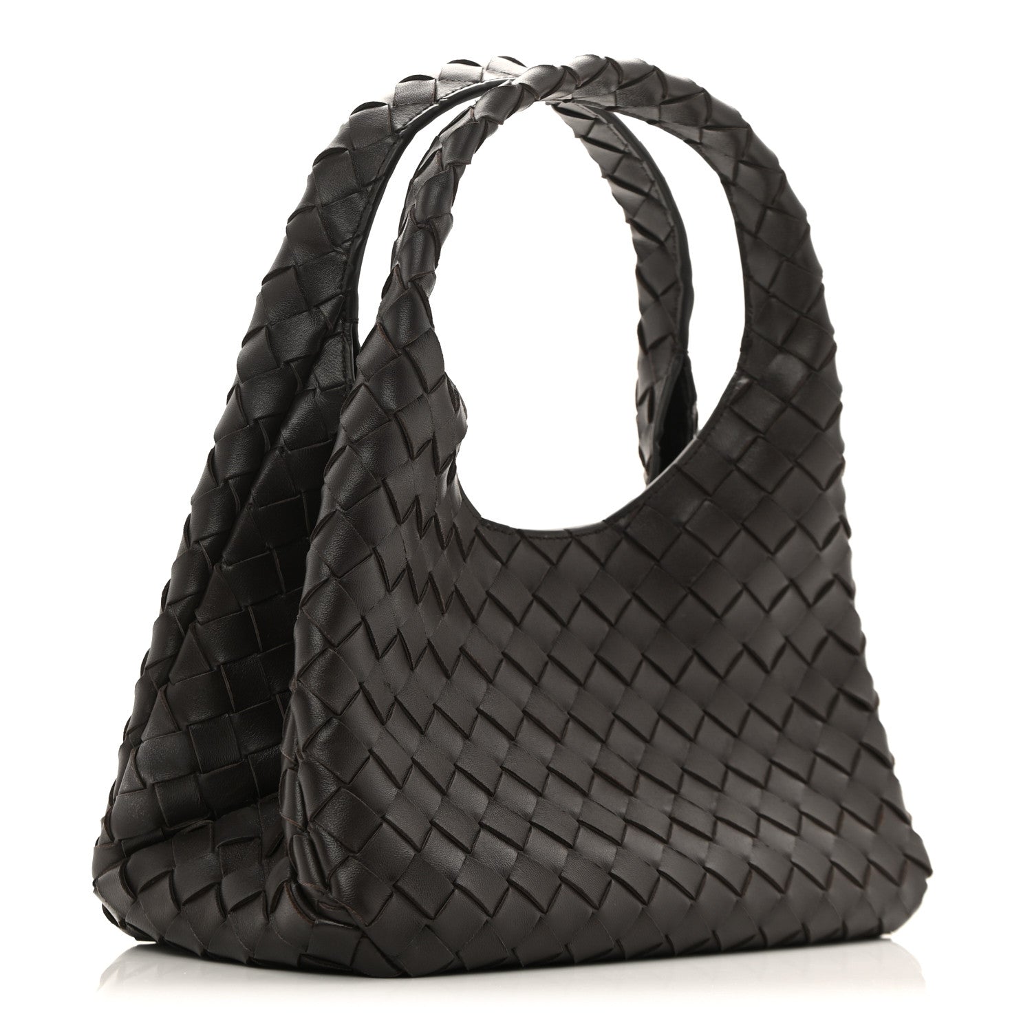 Bottega Veneta Nappa Intrecciato Small Campana Shoulder Bag Fondant 3 of 10