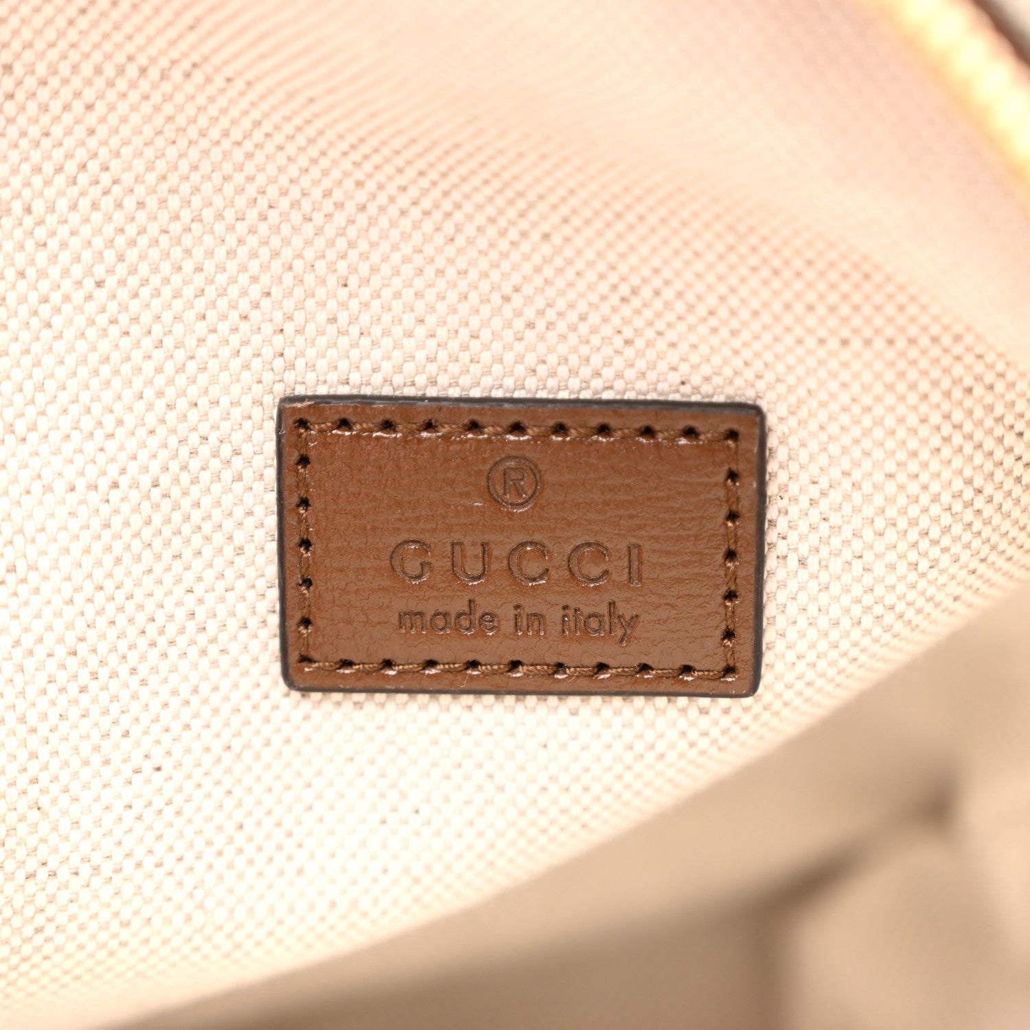 Gucci GG Supreme Monogram Azalea Calfskin Retro Interlocking G Multi-Function Bag Beige Ebony Brown Sugar 7 of 10