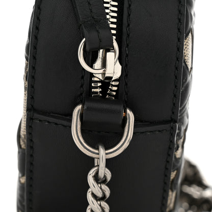 Gucci GG Supreme Monogram Arabesque Mini Chain Shoulder Bag Beige Black 11 of 11