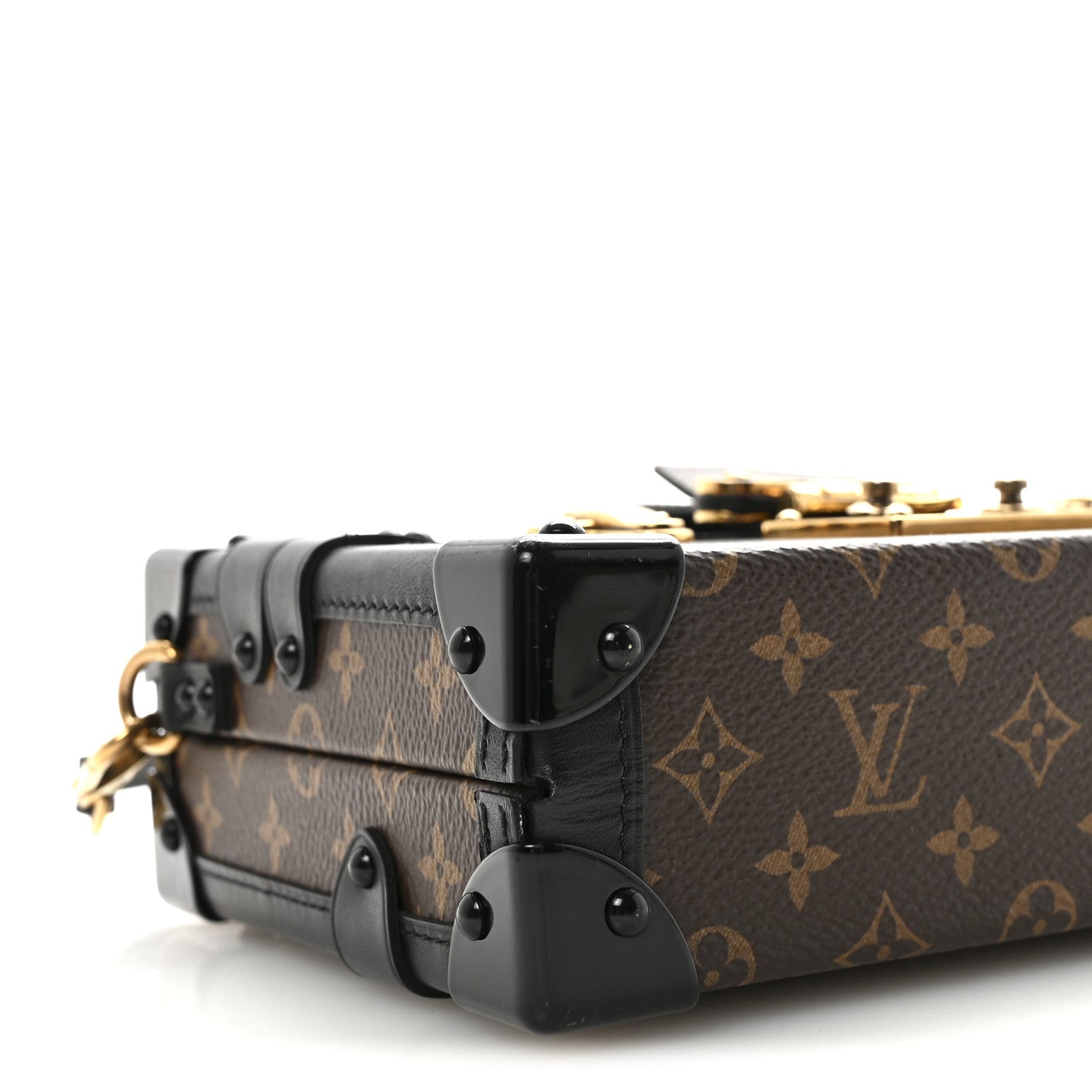 Louis Vuitton Monogram Petite Malle Black 8 of 9