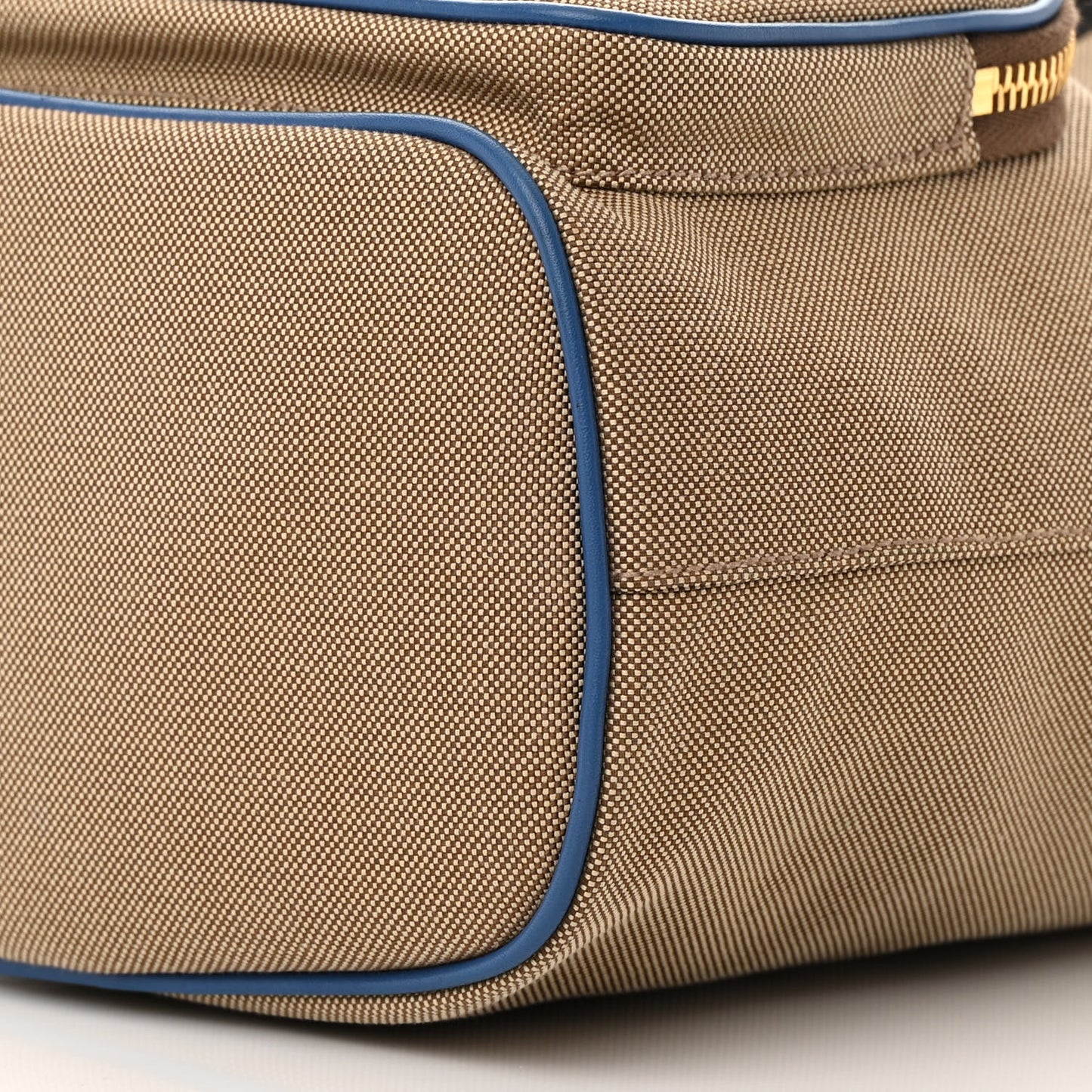 Jacquard Logo Mini Bucket Crossbody Bag Corda Azzurro